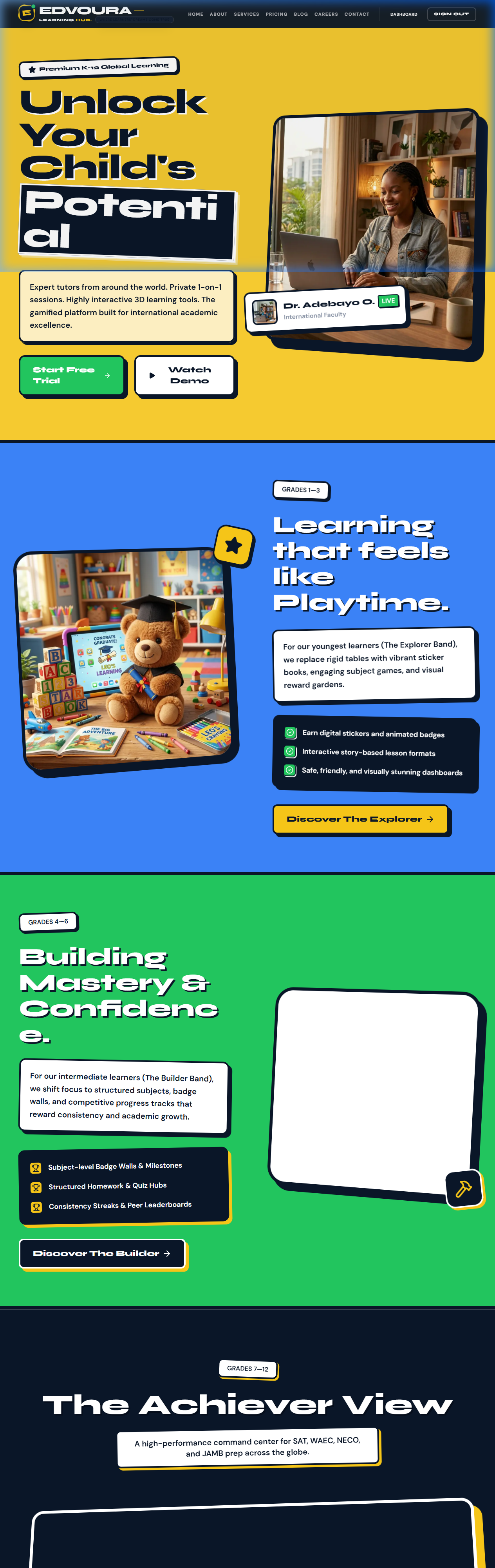 Edvoura Learning Hub